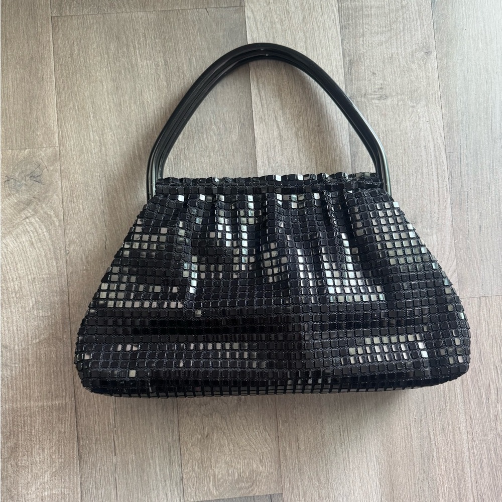 Elegant Black Sequin Women's Bag